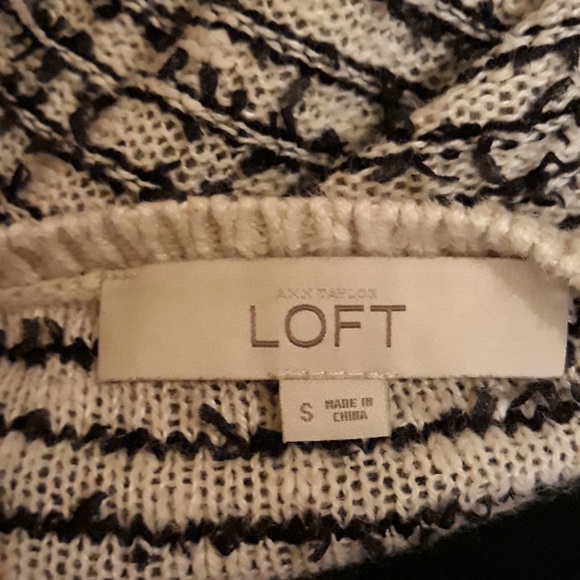Loft knitted shredded sweater Small - Picture 4 of 4